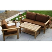 Monterrey 3-Piece Teak Deep Seating Set