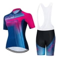 thumbnail image 3 of Women's Cycling Jersey Moisture Wicking Short Sleeves Riding Clothes For Summer, 3 of 5