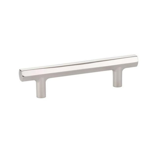 Emtek 86459US14 3.5 in. Mod Hex Pull, Bright Nickel