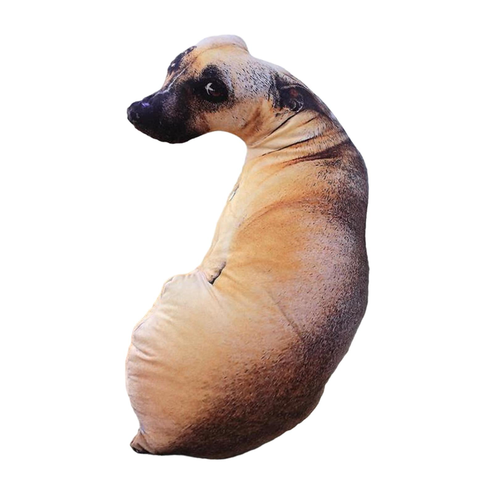 HILABEE 3D Dog Plush Pillow Dog Plush Doll Sleeping Pillow Cute Funny Hugging Doll Dog Walmart
