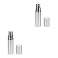 thumbnail image 1 of Jumpingount Atomizador vacío de 5 uds., contenedores de 5ml, dispensador de boquilla de aluminio recargable, botella de Spray de vidrio de aceite esencial, Plata 2piezas Jumpingount CBP187439, 1 of 1
