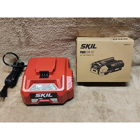 SKIL PWRCore 40V 2.5 Ah Lithium Ion Battery BY8705-00 & Charger SC5364-00