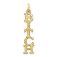 thumbnail image 1 of FB Jewels 10K Yellow Gold 5-Lettered Talking Charm, 1 of 3