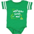thumbnail image 3 of Inktastic My Papaw Grandpa Loves Me Dinosaur Boys Baby Bodysuit, 3 of 5