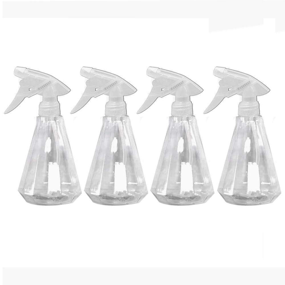 EZPRO USA Clear Empty Plastic Spray Bottles, Refillable Water Spray