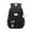 Black, variant on 17" Travel Backpack Carry On Laptop Backpack Overnight Bag Bag Casual Daypack For Women Men College