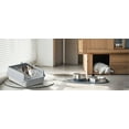 thumbnail image 5 of Yiwa Stainless Steel Cat Litter Box with Lid Large Litter Box for Big Cats Non-Stick Stainless Steel Cat Boxes High Sides, Kitten Metal Boxes, Anti-Leakage, Easy to Clean 8''Deep, 5 of 5