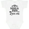 thumbnail image 3 of Inktastic Nana Papa Love Me Grandchild Boys or Girls Baby Bodysuit, 3 of 5