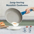 thumbnail image 3 of SENSARTE Nonstick Pots and Pans Set, 18Pcs Non Stick Cookware Sets, Induction Kitchen Cookware Sets Blue, 3 of 9