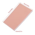 thumbnail image 3 of stempelgummi Sello de Goma Que Talla el Bloque Capa Intermedia Coloreada de la Capa Doble para el Sello de DIY Libro de Recuerdos de Encargo Postal(Rosa Blanco) Unbranded GY02833-02, 3 of 8