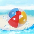 thumbnail image 4 of 6PCS Inflatable Colorful Beach Ball Summer Water Fun Play Beach Ball Pool Ball Toy for Kids (38cm), 4 of 9