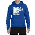 thumbnail image 2 of Wild Bobby Mama Mommy Mom Bruh Unisex Hoodie Sweatshirt, 2 of 6