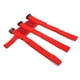 thumbnail image 4 of Sidaley Extintor de incendios para coche, soporte de correa de sujeción fija, barra antivuelco ajustable para coche para JK JL Vehículos, repuestos y accesorios Mis rojo Sidaley CZ6295-02B, 4 of 5