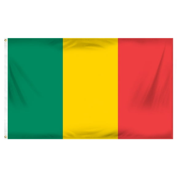 Online Stores Mali 3ft x 5ft Printed Polyester Flag