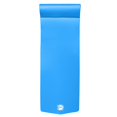 thumbnail image 1 of TRC Éclaboussures Récréatives Flotteur de Piscine en Mousse de 1,25 Pouces d'Épaisseur Chaise Longue d'Eau pour Adulte avec Appui-Tête, Bleu, 1 of 12