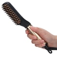 thumbnail image 1 of Beard Straightener, Portable Beard Straightening Comb, For Men's Beard Styling Remove Split Ends US Plug,UK Plug,EU Plug, 1 of 8