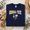 thumbnail image 2 of Georgia Tech Yellow Jackets Buzz Navy Graphic T-Shirt, 2 of 6