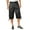 Black Camo, variant on Ma Croix Pro Club Mens Cotton Twill Cargo Short Pants with Belt 30"-52"