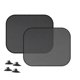 thumbnail image 3 of 4 pcs Universal Car Window Sunshade UV Protection Car Curtain Auto Window Sun Shade Sun Visor Protection Windows Film, 3 of 4