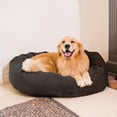 thumbnail image 4 of Dog Bed  Soft Comfortable Sleeping Mat  Personalized Bedding Supportive Cushion Custom Embroidered  Small Brown, 4 of 4