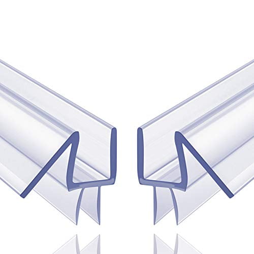 2 Pack Butecare Frameless Shower Door Bottom Seal Stop Leaks And Create A Water Barrier 3 8 X 39 Com 2 Pack Butecare Frameless Shower Door, Frameless Sliding Shower Door Leaks At Bottom