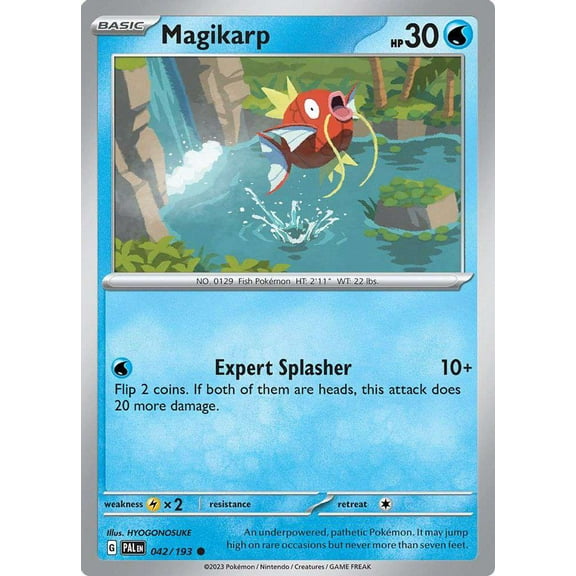 Pokemon Paldea Evolved Common Magikarp #42