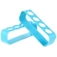 thumbnail image 3 of KAKOWELY 2PCS Test Tube Rack Professional Tube Rack School Laboratory Tube Rack,6.89"X2.17"X1.57", 3 of 5
