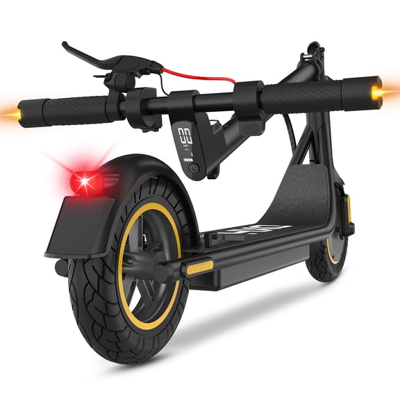 500W Electric Scooter for Adults, Up to 19 Mph Speed & 15 Miles Range, Foldable Commuter E-Scooter with Turn Signals & APP Control