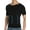 Black, variant on Compression Shirts for Men Shapewear Undershirt Abs Abdomen Slim Short Sleeve Body Shaper