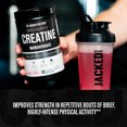 thumbnail image 4 of Jacked Factory Creatine Monohydrate Powder 578g - Canadian-Owned Informed Choice Certified Supplement for Increased Muscle Mass*, Improved Strength Power & Performance** - 85 Servings, Cherry Limeade, 4 of 8