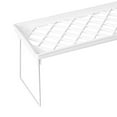 thumbnail image 1 of Countertop Storage Cabinet, Counter Shelf Set, Stackable Shelves, Cabinet Shelf, Space Saving Spice Rack Pantry Storage, for Bathroom Office Organization, White, 1 of 6