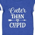 thumbnail image 4 of Inktastic Valentine Day Cuter Than Cupid Boys or Girls Baby Bodysuit, 4 of 5