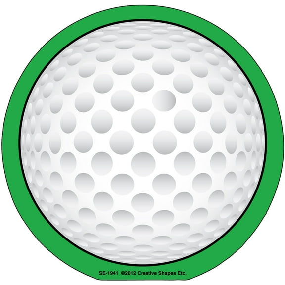SHAPES ETC. Large Notepad - Golf Ball