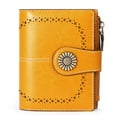 thumbnail image 3 of (2 pack) Sendefn Small Women Wallet Genuine Leather Bifold Purse RFID Blocking Card Holder, 3 of 8
