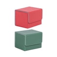 thumbnail image 1 of lionlar Boîte de Rangement de Collection 2 Pcs, Rangement de Cartes de Jeu, Protecteur de Cartes de Sport, Rouge et Vert, 1 of 9