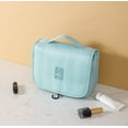 thumbnail image 2 of Hanging Travel Toiletry Bag - Portable Makeup Organizer for Women Ideal Cosmetic Storage Solution with Sturdy Hook for Efficient Bathroom Organization, 2 of 6