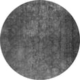 thumbnail image 1 of Ahgly Company Indoor Round Oriental Gray Industrial Area Rugs, 8' Round, 1 of 4