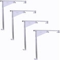 thumbnail image 1 of Pinces pour Cantonnière 4 Pcs Support d'Installation Transparent pour Store Vertical avec Pince de Cantonnière Intégrée Support Extérieur pour Couvercle Sale Clips, 1 of 3