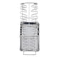 thumbnail image 5 of Billuyoard Asador plegable de acero inoxidable para barbacoa, pierna de pollo, asador a la parrilla con bandeja de goteo, accesorio para barbacoa Cocina y Comedor Billuyoard HA018782-00, 5 of 6