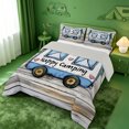 thumbnail image 2 of meiyoeat Cute Camping Full Size Comforter Sets For Boys,Heart Camper Print Bedding Comforter Set,Light Gray Reversible,3-Piece,1 Comforter and 2 Pillowcases, 2 of 7