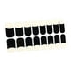 thumbnail image 4 of Tiras de Gel semicurado para decoración de uñas, pegatinas, regalos de cumpleaños, belleza brillante para niñas, pegatinas para envolver uñas de Gel negro, 4 of 8
