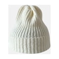 thumbnail image 2 of Womens Knit Cuffed Beanie Hat Stretch Ribbed Acrylic Winter Ski Cap, 2 of 6