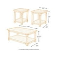 thumbnail image 5 of Ashley Furniture Murphy Table Basse 3 Pièces en Brun Moyen, 5 of 5