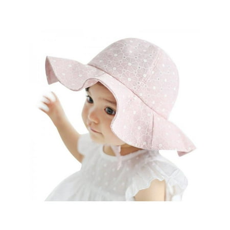 OUMY Baby Girl Sun Hat Outdoor Protected Cap 1-4Y