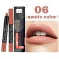 BONINGGG Lipstick Pumpkin Color Lipstick Earth E Moistu Lip Metallic