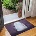 thumbnail image 2 of Evil Pumpkin Ghost Non-Slip Welcome Mats x Inch Halloween Pumpkin Protection Throw Rugs Switch Rug for Entryway Porch Entryway Bathroom, 2 of 7