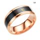 thumbnail image 3 of Minnieouse Anillos de pareja Anillo delicado Sensor inteligente Temperatura corporal Pequeña ligereza Dedo Joyería Boda Mujeres Compromiso Ropa, zapatos y accesorios Miscelánea rosa dorado 13 # Minnieouse AP014832-40, 3 of 6
