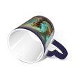 thumbnail image 2 of Groot Color Changing Starry Sky Mug Heat Sensitive Coffee Cups with Heart-shaped Handle - Blue, 2 of 8