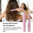 thumbnail image 4 of Litie Cordless Hot Hair Comb,Portable Mini Heating Hair Straightener Brush USB Rechargeable Adjustable Temperature for Women Men Home Travel, 4 of 6