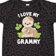 thumbnail image 4 of Inktastic Cute Sloth I Love My Grammy with Green Leaves Boys or Girls Baby Bodysuit, 4 of 5